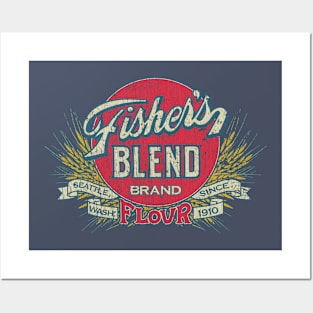 Fisher's Blend Flour 1910 Posters and Art